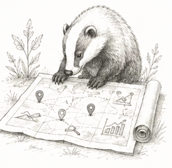 Badger researching the market